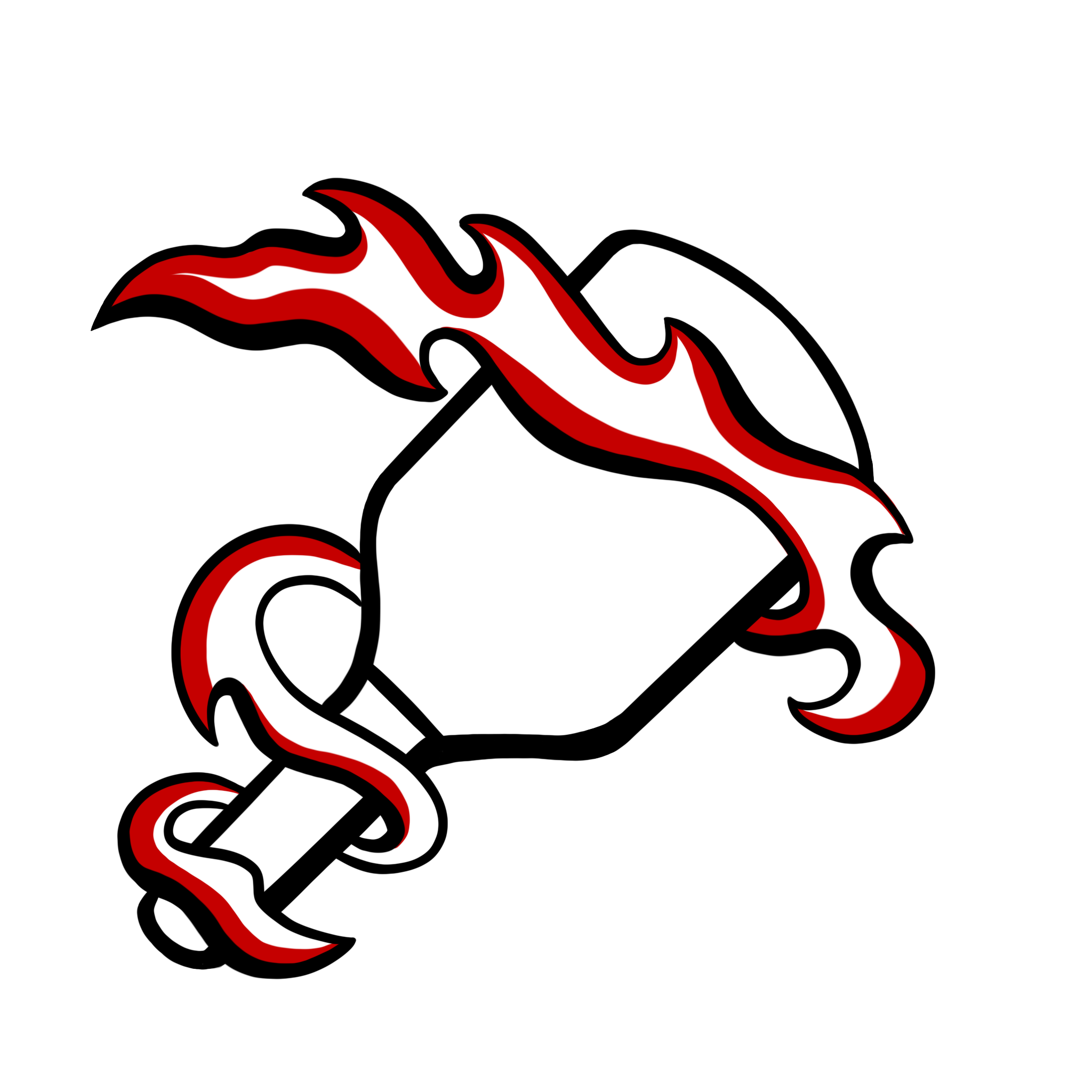 On fire